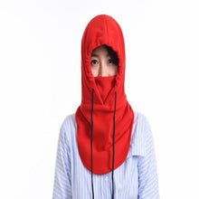 Load image into Gallery viewer, Sally Face Mask Full Face Mask Fleece Cap Balaclava Neck Warmer Hood Winter Sports Ski Men Women Tactical Mask Men Mask Sun Balaclava Shawl Women Winter Hat Soft Knitted Hooded Neck Collar Cap Beanie Hat Warm Scarf Unisex Bonnet Hooded Scarf Hat