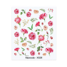 Load image into Gallery viewer, Nails Sticker Nail Art Decorations Flowers Leaves Decals Water Transfer Sliders Woman Face Fruit Foil Manicures Wraps Water Transfer Nail Decals Sticker For Pretty Girl Self-Adhesive Nail Decals Designer Nail Stickers for Acrylic Decal