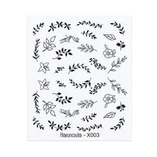 Load image into Gallery viewer, Nails Sticker Nail Art Decorations Flowers Leaves Decals Water Transfer Sliders Woman Face Fruit Foil Manicures Wraps Water Transfer Nail Decals Sticker For Pretty Girl Self-Adhesive Nail Decals Designer Nail Stickers for Acrylic Decal