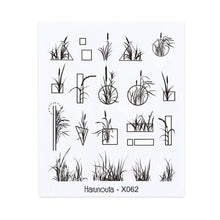 Load image into Gallery viewer, Nails Sticker Nail Art Decorations Flowers Leaves Decals Water Transfer Sliders Woman Face Fruit Foil Manicures Wraps Water Transfer Nail Decals Sticker For Pretty Girl Self-Adhesive Nail Decals Designer Nail Stickers for Acrylic Decal