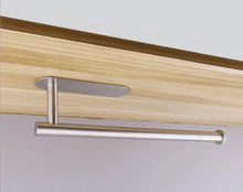 Load image into Gallery viewer, Adhesive Paper Holder Gold 304 Stainless Steel Stand Toilet Paper Towel Rack Tissue Roll Hanger For Kitchen Bathroom Free Nail Stainless Steel Toilet Tissue Roll Holder Sticky Hand Towel Hanger Vertical Or Horizontal No Drilling