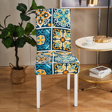 Load image into Gallery viewer, Spandex Seat Chair Cover Removable Slipcover Anti-Dirty Kitchen Cover For Banquet Wedding Dinner RestaurantStretch Spandex Dining Chair Slipcovers Removable Washable Dining Room Chair Protector Cover Seat Slipcover