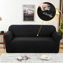 Load image into Gallery viewer, Elastic Waterproof Sofa Cover Plain Color Stretch Sofa Covers for Living Room Slipcover Couch Cover Furniture Protector Sofa Covers Non Slip Sofa Slipcovers with Elastic Hem Living Room Furniture Protector