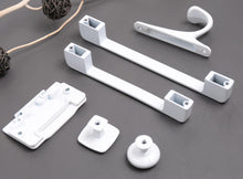 Load image into Gallery viewer, Handles Drawer Cabinet Furniture Kitchen Handles For Cabinet Knob Door Drawer Furniture Kitchen Knob Simplicity White Stainless Steel Hollow Tube Bar Drawer Pulls Cupboard Knob For Kitchen Furniture Hardware