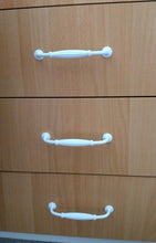 Load image into Gallery viewer, Handles Drawer Cabinet Furniture Kitchen Handles For Cabinet Knob Door Drawer Furniture Kitchen Knob Simplicity White Stainless Steel Hollow Tube Bar Drawer Pulls Cupboard Knob For Kitchen Furniture Hardware