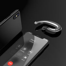 Load image into Gallery viewer, Running Sports Earphone BoneBluetooth Headphones True Wireless Earbuds with Charging Case IPX7 Waterproof Stereo Sound Earphones Built-in Mic in-Ear Headsets Deep Bass Conduction Ear Hook Bluetooth 5.0 HiFi Stereo Wireless Earphone Headset For Headsets