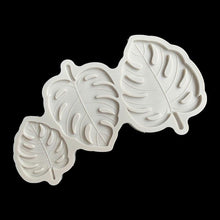 Load image into Gallery viewer, Tropical Theme Palm Leaves Leaf Fondant Tools Gummy Silicone Molds Cake Decorating Mould Gumpaste Craft Baking Pan Leaves Silicone Fondant Mold Tropical Leaf Leafage Cake Decorating Mold
