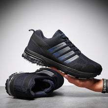 Load image into Gallery viewer, Running Mens Sport Elegant Sneakers Air Cushion Sneakers Lace Up Low Top Jogging Shoes Man Athletic Footwear Breathable Comfortable Athletic Running Sneakers