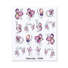 Load image into Gallery viewer, Rainbow Wave Love Heart Pattern Water Decals Stickers Butterfly Dragon Geometry Slider For Nails Art Decoration Tip Water Transfer Nail Decals Sticker For Pretty Girl Self-Adhesive Nail Decals Designer Nail Stickers for Acrylic
