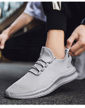 Load image into Gallery viewer, Light Running Comfortable Casual Men's Sneaker Breathable Wear-Resistant Outdoor Walking Men Sport Non Slip Athletic Fashion Sneakers Mesh Workout Casual Sports Sneakers