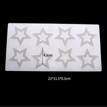 Load image into Gallery viewer, Cake Decorating Tools 3D Star Shape Silicone Mold Cupcake Chocolate Mould Decor Muffin Pan Baking Star Silicone Fondant Mold Flexible Molds Star Chocolate Mold For Dessert Candy Cupcake Topper