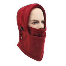 Load image into Gallery viewer, Sally Face Mask Full Face Mask Fleece Cap Balaclava Neck Warmer Hood Winter Sports Ski Men Women Tactical Mask Men Mask Sun Balaclava Shawl Women Winter Hat Soft Knitted Hooded Neck Collar Cap Beanie Hat Warm Scarf Unisex Bonnet Hooded Scarf Hat
