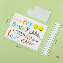 Load image into Gallery viewer, Bear Candle Birthday Cake Props Topper Card Cute Fantasy Cup Dessert Smiley Love Bear Table Dress Up Cake Props Party Cake Decor Supplies Toppers Birthday Cupcake Topper Various Cake Decorations for Birthday Party Photo Prop