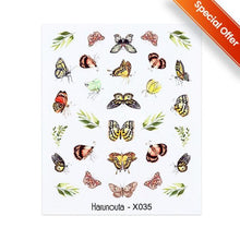 Load image into Gallery viewer, Nails Sticker Nail Art Decorations Flowers Leaves Decals Water Transfer Sliders Woman Face Fruit Foil Manicures Wraps Water Transfer Nail Decals Sticker For Pretty Girl Self-Adhesive Nail Decals Designer Nail Stickers for Acrylic Decal