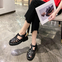 Load image into Gallery viewer, Platform Women's Sandals Summer Fashion Women Beach Classic Sandal Comfortable Beach Pool Platforms Sandals With Buckle Open Toe Ankle Strap Thick-Soled Casual Women's Shoes