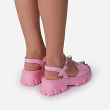 Load image into Gallery viewer, Platform Women's Sandals Summer Fashion Women Beach Classic Sandal Comfortable Beach Pool Platforms Sandals With Buckle Open Toe Ankle Strap Thick-Soled Casual Women's Shoes