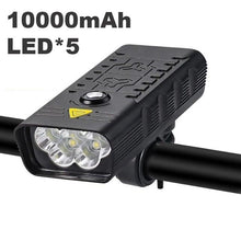 Load image into Gallery viewer, Bicycle Light Powerful USB Rechargeable Flashlight Waterproof Road Bike Lights Lantern Front Cycling Headlight Bicycle Lights Super Bright 3 LED Bike Ultra Bright Lights For Night Riding