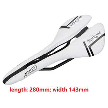 Load image into Gallery viewer, Bicycle Soft Thick Saddle Mountain Road Bike Wide Seat Cushion Road Bike Carbon Saddle Comfort Bike Saddle Ergonomic Waterproof Bicycle Seat For Road Bike Mountain Bike Seats