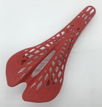 Load image into Gallery viewer, Lightweight Bicycle Front Seat Mat Bike Saddle Bicycle Seat Cushion Pad Breathable Soft Spider Web Saddle Cycling Bicycle Hollow Seat Saddle Comfy Ultra Light Mountain Bike Road Bicycle Saddle