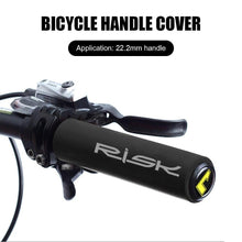 Load image into Gallery viewer, Bicycle Handlebar Cover Silicone Non Slip Bike Handle End Grips Bicycle Parts Soft Sponge Non-Slip Bicycle Handle With End Holding Shock Resistance Absorbent Comfortable Bike Accessories