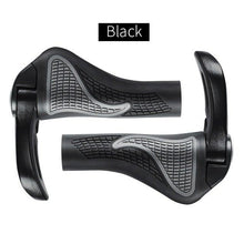 Load image into Gallery viewer, Bicycle Grips Rubber Handle Anti-Skid Cycling Handlebar Cuffs Lock Aluminum Alloy Bike Lock-On Mountain Bike Grips Bicycle Handlebar Locking Grips Non-Slip Handle Grips