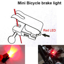 Load image into Gallery viewer, Bicycle Brake Light Outdoor Biking Hiking Travel Signal Led Bicycle Lights Waterproof Bike Brake Safe Indicator Light Led V Shaped Durable Bicycle Brake Light Accessories Suitable For Cycling Lighting