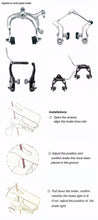 Load image into Gallery viewer, Bicycle Brake Light Outdoor Biking Hiking Travel Signal Led Bicycle Lights Waterproof Bike Brake Safe Indicator Light Led V Shaped Durable Bicycle Brake Light Accessories Suitable For Cycling Lighting