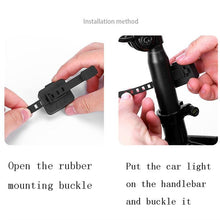 Load image into Gallery viewer, 10000mAh Bicycle Front Light Bicycle 8 LED Front Bike Light Headlight Bike Accessories USB Rechargeable Bicycle Headlight With IP65 Waterproof Lighting Modes Bicycle Light Fits For Bike All Road Bicycle