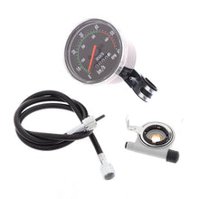 Load image into Gallery viewer, Retro Mountain Road Bike Computer Vintage Bike Speedometer Analog Classical Mechanical Odometer Durable Quality Aluminum Alloy Accurate Mechanical Odometer Speedometer For Bicycle