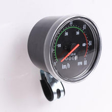 Load image into Gallery viewer, Retro Mountain Road Bike Computer Vintage Bike Speedometer Analog Classical Mechanical Odometer Durable Quality Aluminum Alloy Accurate Mechanical Odometer Speedometer For Bicycle