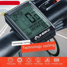 Load image into Gallery viewer, LCD Bike Code Meter Wired Wireless Mountain Bike Speedometer Bicycle Odometer Cycling Multifunctional And Waterproof Smart Backlight HD Digital LCD Big Display Auto Power Off And Wake-up Speedometer