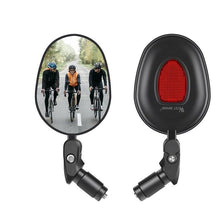 Load image into Gallery viewer, Bicycle Rearview Mirror Rotation Adjustable Rear View Road Wide Range Back Bicycle Handlebar Mirror HD Wide Angle Bicycle Rear View Mirrors Adjustable Rotation Handlebar Convex Mirror For Bike Cycling