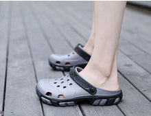 Load image into Gallery viewer, Men Summer Flip Flops Slippers Beach Sandals Flats Shoes Mens Garden Clogs Sports Sandals Outdoor Arch Support Clogs Garden Shoes Slip-on Beach Women Slippers