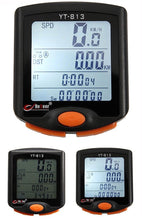 Load image into Gallery viewer, Bike Speed Meter Digital Bike Computer Multifunction Waterproof Sports Sensors Bicycle Computer Speedometer Waterproof 4 Line Display Odometer Cycling Multi Function Design
