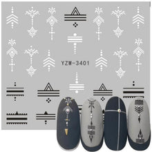 Load image into Gallery viewer, Avocado Fruit Transfer Nail Stickers Charms Winter Water Sticker For Nails Sliders Character Image Tattoo Decal Decoration Cute Summer Nail Art Stickers Summer Fruit Stickers on Nails Unicorn Banana Cherry Avocado Dog Strawberry Nail Art Decals