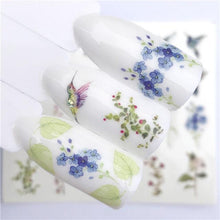 Load image into Gallery viewer, Sliders For Nails Winter Nail Stickers Elk Wolf Animal Sticker Figure Art Transfer Flowers Butterflies Watermark Water Slider Art Nail Stickers Sexy Girl Designs Comics Water Transfer Decals Manicure Lips Nail Art Decorations Slider Nail Art Stickers