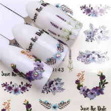 Load image into Gallery viewer, Sliders For Nails Winter Nail Stickers Elk Wolf Animal Sticker Figure Art Transfer Flowers Butterflies Watermark Water Slider Art Nail Stickers Sexy Girl Designs Comics Water Transfer Decals Manicure Lips Nail Art Decorations Slider Nail Art Stickers