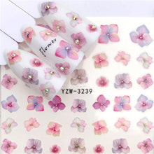 Load image into Gallery viewer, Sliders For Nails Winter Nail Stickers Elk Wolf Animal Sticker Figure Art Transfer Flowers Butterflies Watermark Water Slider Art Nail Stickers Sexy Girl Designs Comics Water Transfer Decals Manicure Lips Nail Art Decorations Slider Nail Art Stickers
