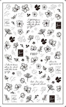 Load image into Gallery viewer, Leaf With Lines Nails Sticker Designer Fruit Nail Art 3D Decals Acrylic Designs Self Adhesive Manicure Slider Stickers Glitter Decals Love Nail Sequins Laser Heart Nail Supplies Sparkle Nail Accessories Star Accessories Heart Nail Art