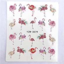 Load image into Gallery viewer, Fox Wolf Animal 3D Embossed Nail Sticker Flower Adhesive Manicure Slider Nail Art Tips Decorations Decals Manicure Design Golden Firework Star Accessories Heart Nail Art Stickers Glitter Decals Love Nail Sequins Laser Heart Nail