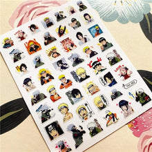 Load image into Gallery viewer, Cute rabbit Cute cat Japanese Justice Girl 3D Back Glue Nail Sticker Nail Decoration Nail Art Nail Ornament Self Adhesive Nail Decals for Nail Art Decoration Including Hearts Stars Letters Bowknot Leaves Flowers Plants Fruits Butterflies for Woman