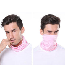 Load image into Gallery viewer, Outdoor Balaclava Bandana Uv Biker Cover Scarf Seamless Magic Headband Camouflage Neck Gaiter Face Cover Headwear Scarf Uniesx Men Women Bandanas Polyester Breathable Windproof Anti UV Neck Cover Camping Hiking Climbing Face Mask Headband