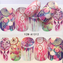 Load image into Gallery viewer, Designer Water Transfer Tips Nail Art Pink Rose Flower Sticker Decals Women Beauty Wedding Nails Love Nail Art Decoration Pop Art Nail Stickers Sexy Girl Designs Comics Water Transfer Decals Manicure DIY Lips Nail Art Decorations Slider Nail Art Stickers