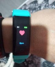 Load image into Gallery viewer, Connected Child Smart Sport Watch For Girls Boys Students Wrist Clock Electronic LED Digital Child Wrist Watch Fitness Tracker With Heart Rate Monitor Waterproof Activity Tracker With Sport Modes Sleep Monitor Fitness Watch With Call SMS Reminder