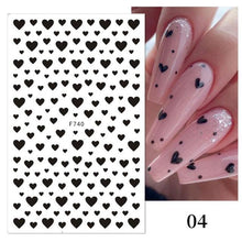 Load image into Gallery viewer, Gold Christmas Snowflake 3D Nail Stickers Sparkly Iridescent Silver Xmas Tree Elk Deer Transfer Sliders Winter Nails Accessories Design Decor Tip Transfer Nail Decals Sticker For Pretty Girl Self-Adhesive Nail Decals Designer Nail Stickers