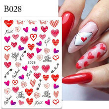 Load image into Gallery viewer, Gold Christmas Snowflake 3D Nail Stickers Sparkly Iridescent Silver Xmas Tree Elk Deer Transfer Sliders Winter Nails Accessories Design Decor Tip Transfer Nail Decals Sticker For Pretty Girl Self-Adhesive Nail Decals Designer Nail Stickers