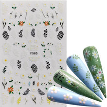 Load image into Gallery viewer, 3D Nail Slider Black Russia Letter Sticker Decals Flamingo Design Adhesive Manicure Tips Nail Art Decorations Accessories Sliders Manicure Decoration 3D Nail Supplies Holographic Decals Transfer Sliders Nail Design Manicures Nail Self-Adhesive Sticker
