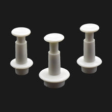 Load image into Gallery viewer, Fondant Cake Cookie Cutter Embossed Ejector Stamp Plunger Mold Kitchen Baking Cake Decorating Tools Heart Shaped Cookie Mold Hand Press Cookie Dessert Cutter Pastry Decoration Tool Mooncake Maker
