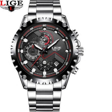 Load image into Gallery viewer, Men's Watch With Chronometers Day Display And Fluorescent Hands Unique Design Excellent Gift