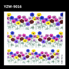 Load image into Gallery viewer, Full Beauty 1pc Black Flower Vine Nail Water Sticker Leaf Lace Design Slider Nail Art Decal Beauty Foils Decoration Nail Decals for Women Nail Art Stickers Water Transfer Decals Design Nail Art Supplies Manicure Acrylic Nail Foil Stencils Decorations